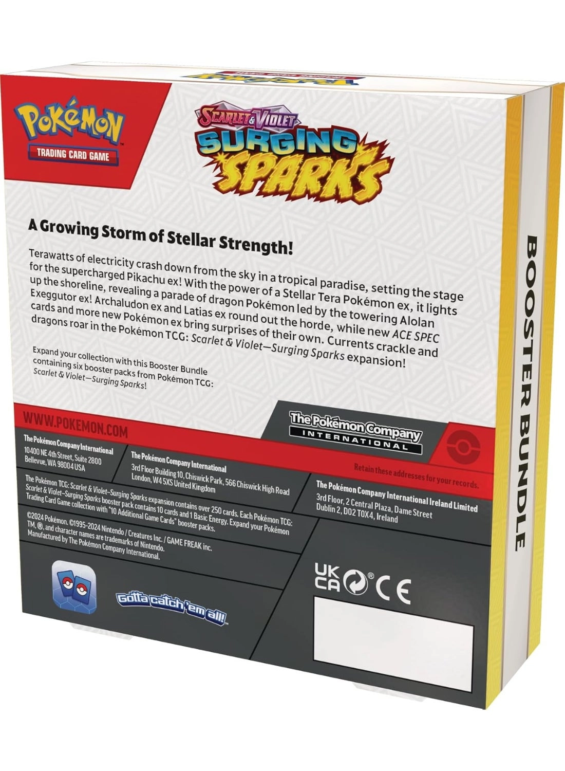 Surging Sparks Booster Pack - English 6pcs Bundle