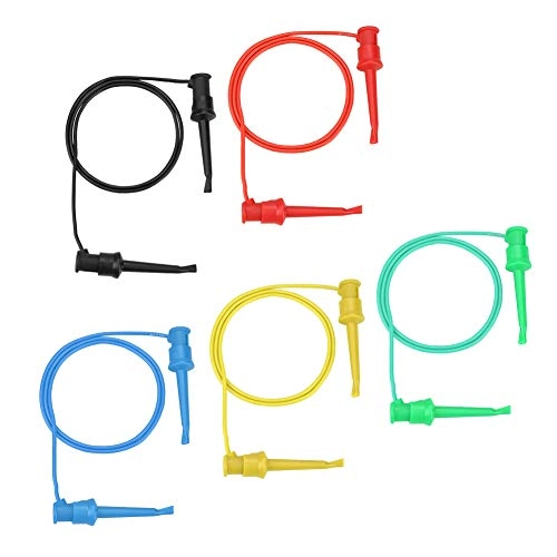 Dual SMD IC Multimeter Test Clamp/Holder Hook - 5Pcs Colorful