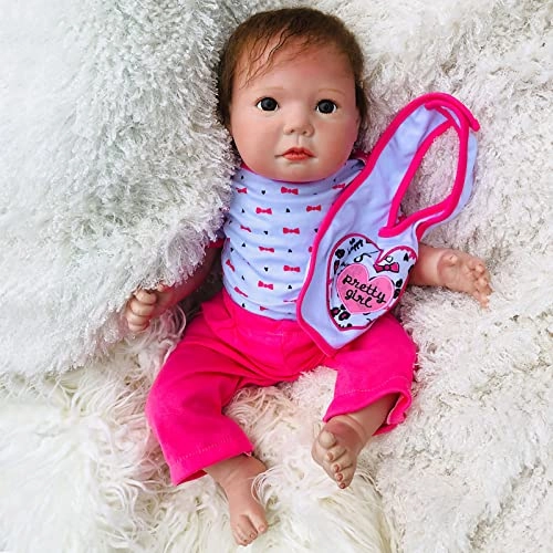 Reborn Baby Doll - 55cm 22" Vinyl Cotton Body