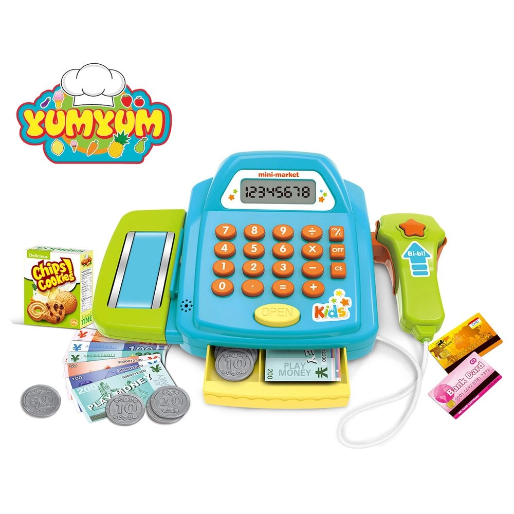 Yumyum Cash Register Mini Market - Battery operated LED screen (AL-SK70A)