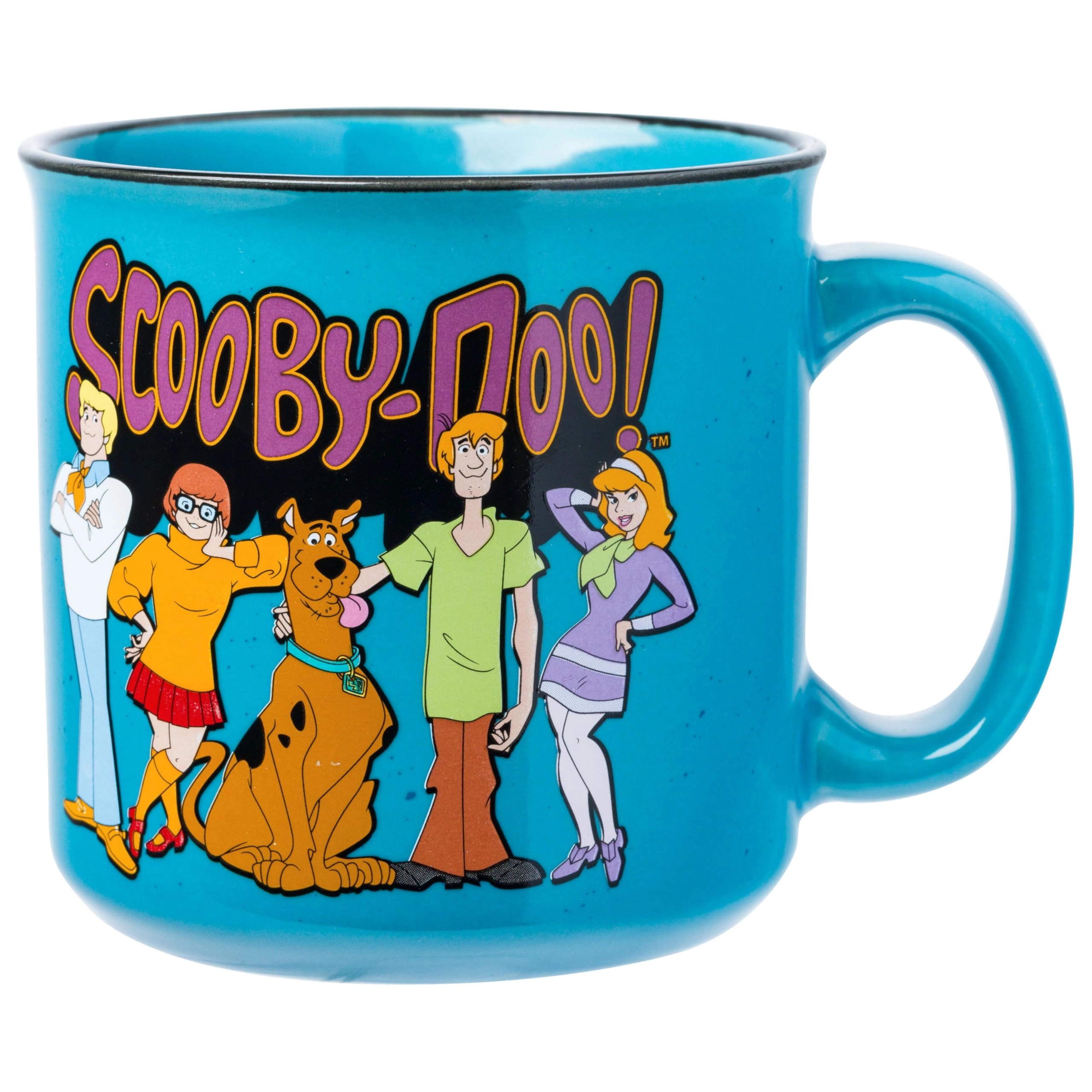 Silver Buffalo Scooby Doo Ceramic Camper Mug