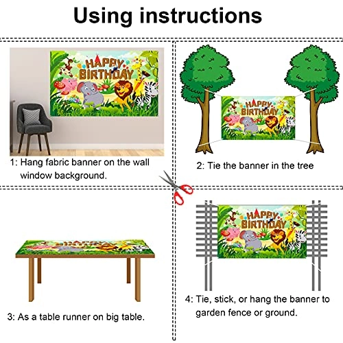 Happy Birthday Banner - 1pcs Birthday