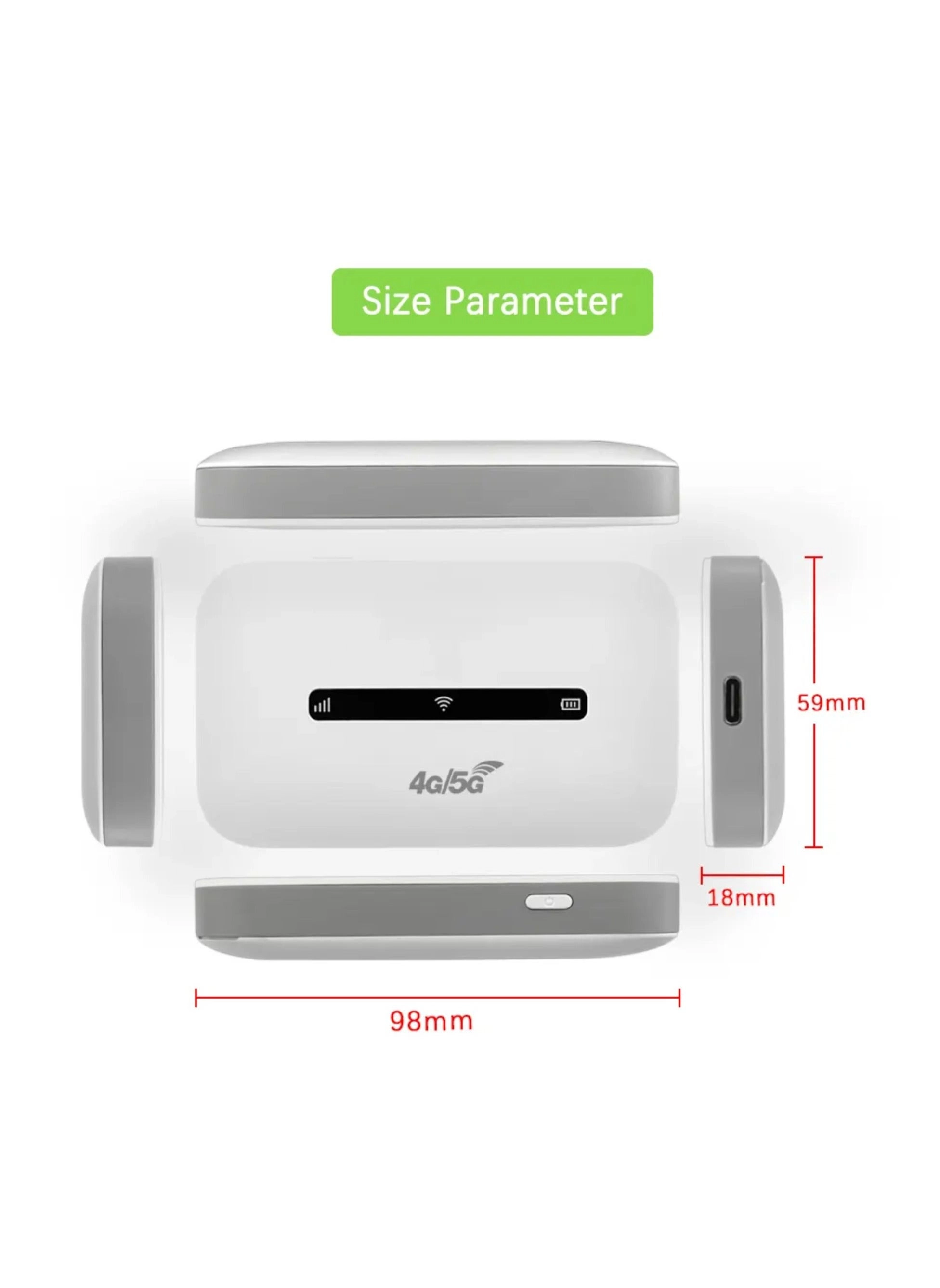 Pocket WiFi 4G Router