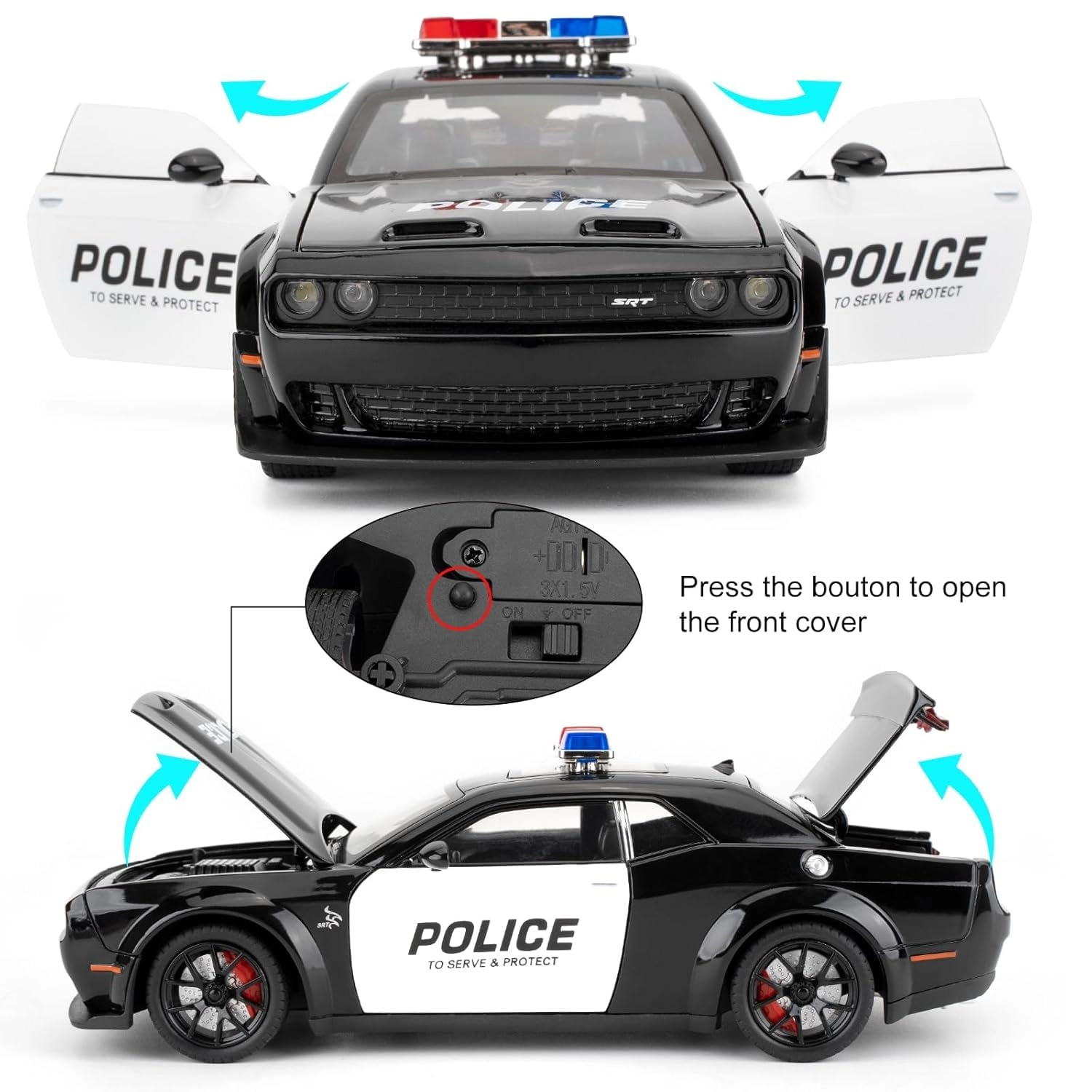 Dodge Challenger SRT - 1:24