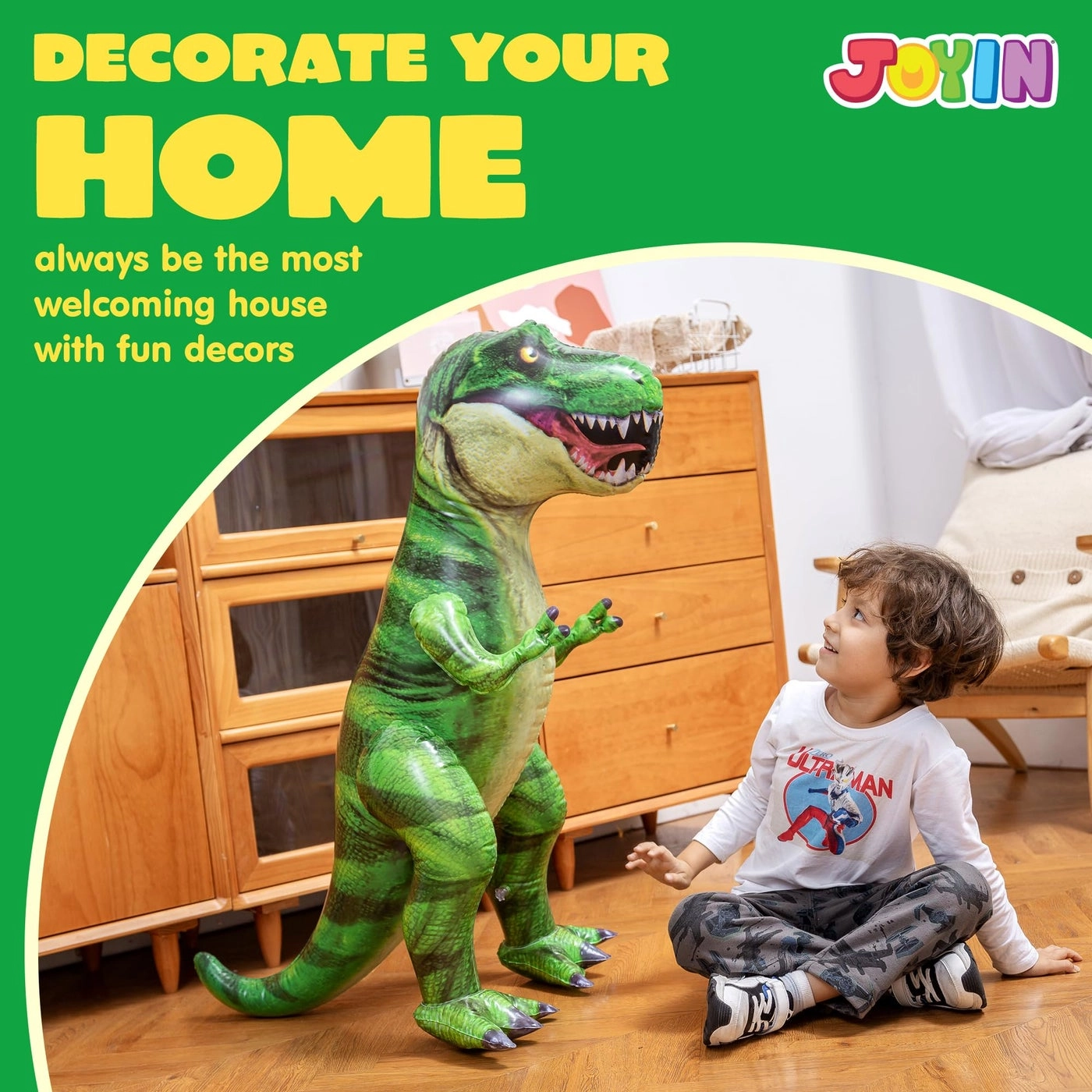 T-Rex Dinosaur Inflatable - 37”