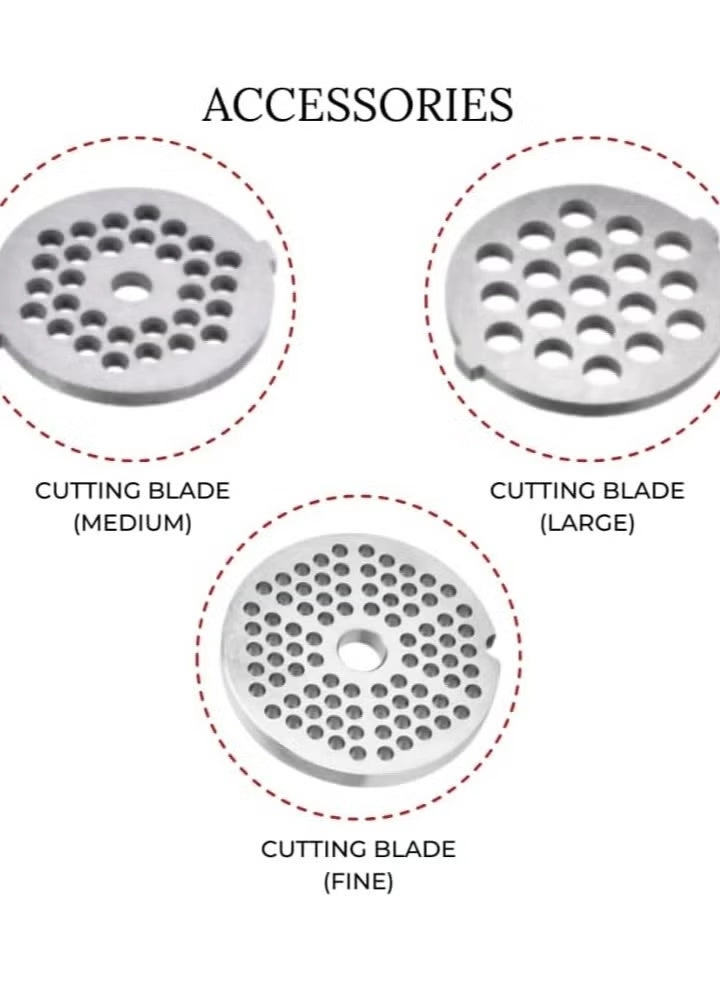 3-in-1 Stand Mixer - 6.5 L 1300 W