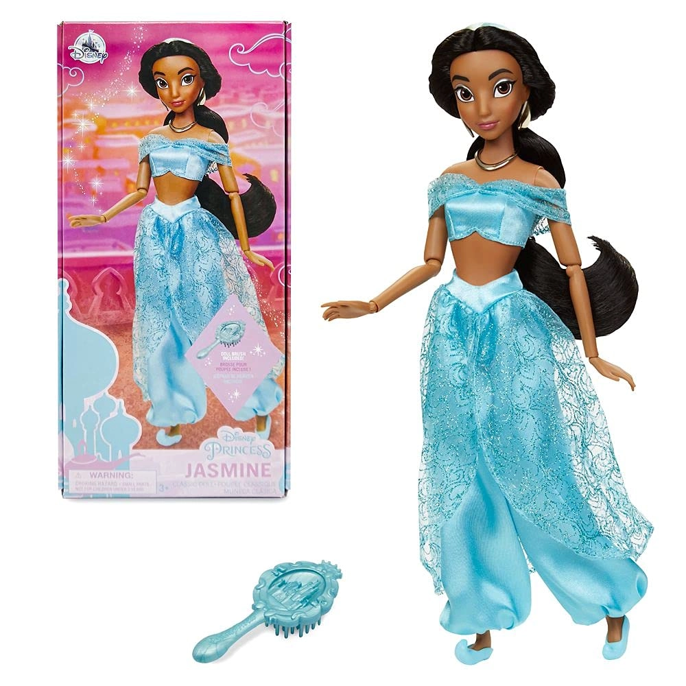 Princess Jasmine Doll - 29cm Plastic Ages 3+