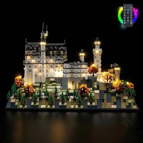 Light kit for LEGO Neuschwanstein Castle 21063