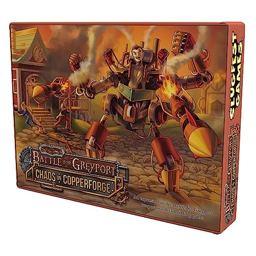 Battle for Greyport: Chaos in Copperforge Expansion - Cooperative Deckbuilding Game