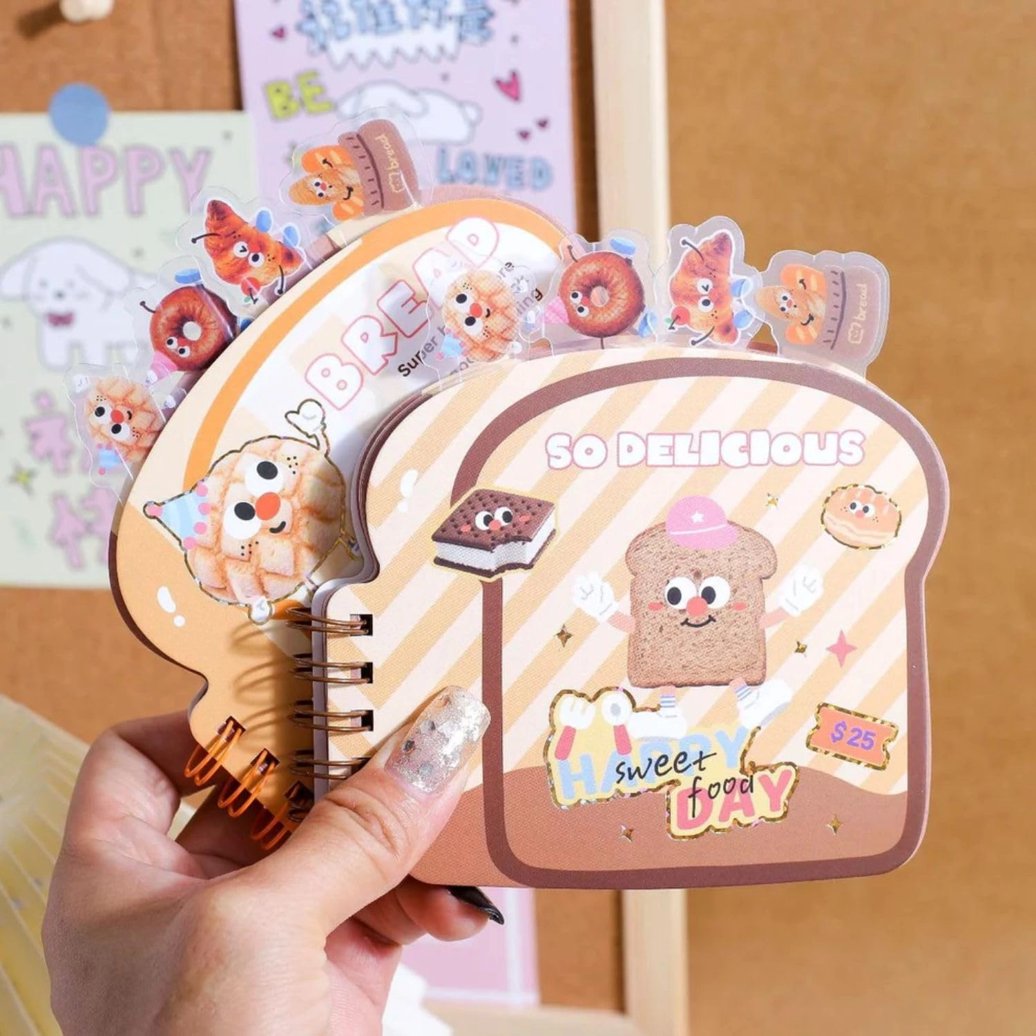 Bread Notebook Diary - A7 60+ Sheets