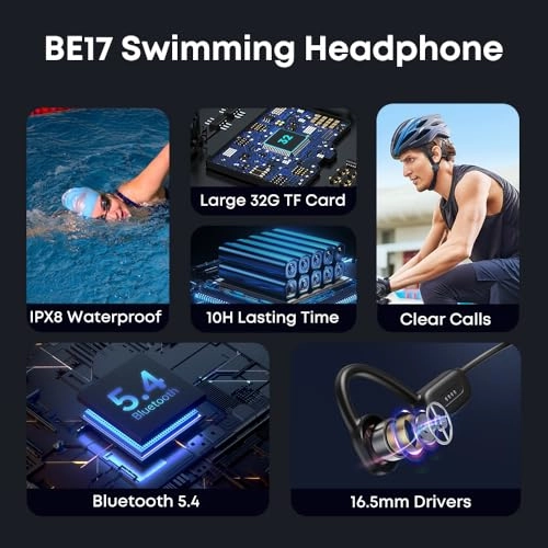 Bone Conduction Headphones Wireless Headphone