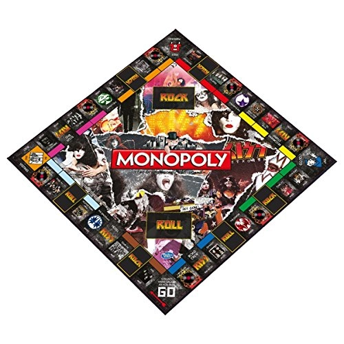 Monopoly: Kiss - Gene Simmons and Paul Stanley Collectable