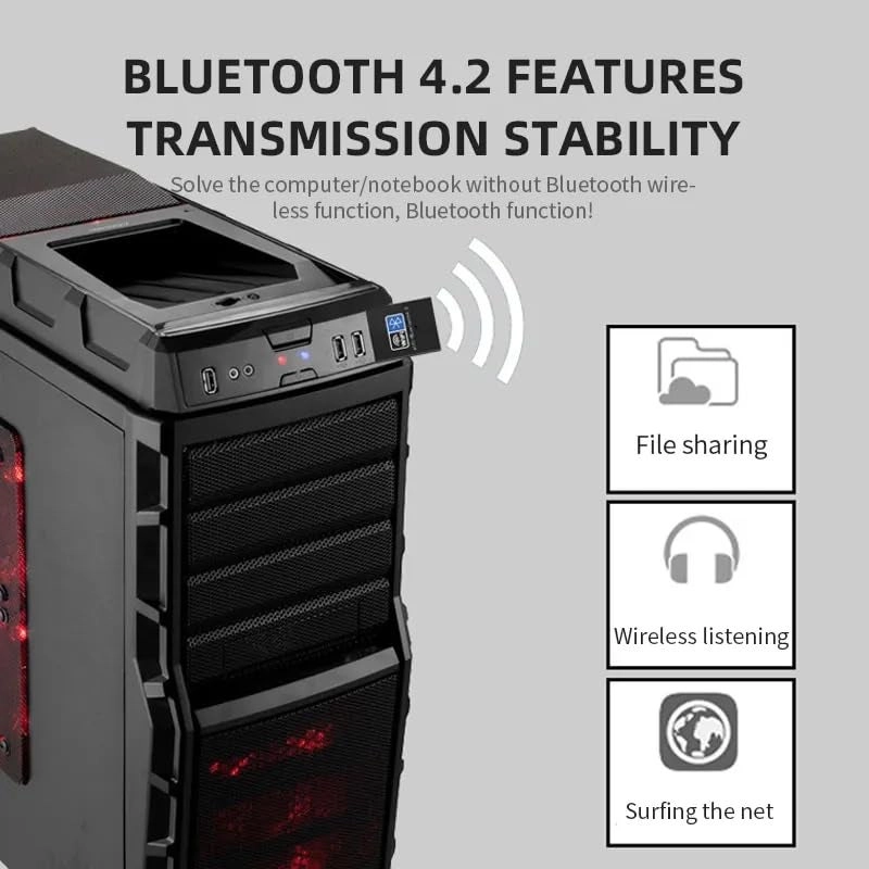 USB WiFi and Bluetooth Adapter - 2.4 GHz