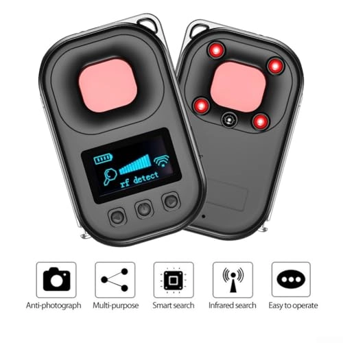 Conceal Camera Detector - Magnetic Field Detection Infrared Detection