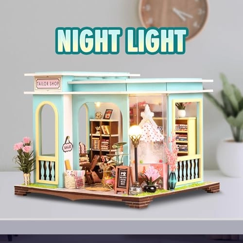 DIY Miniature Dollhouse Kit - 1:24