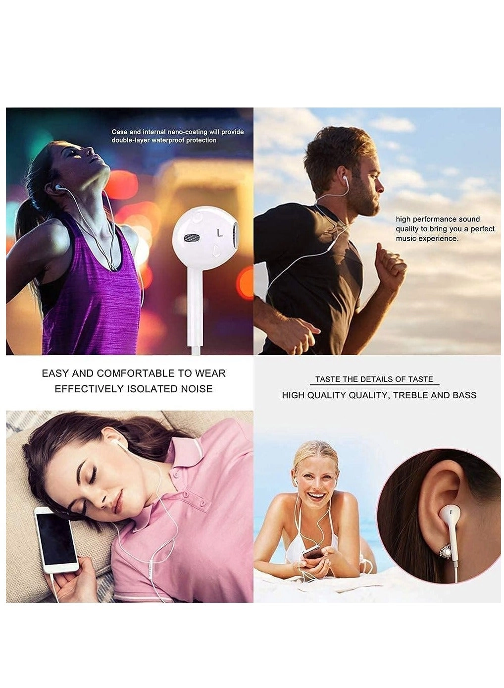 Earbuds Wired Earbud Pack