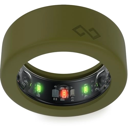 Smart Ring Protector - L for 10/11/12/13 7mm and 8mm Silicone Green