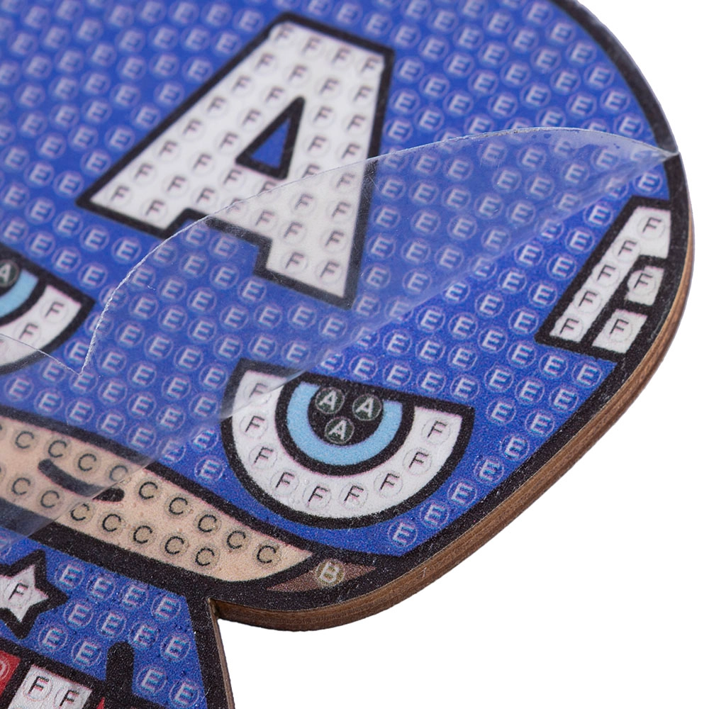 Crystal Art Buddy - Captain America - 6+ years