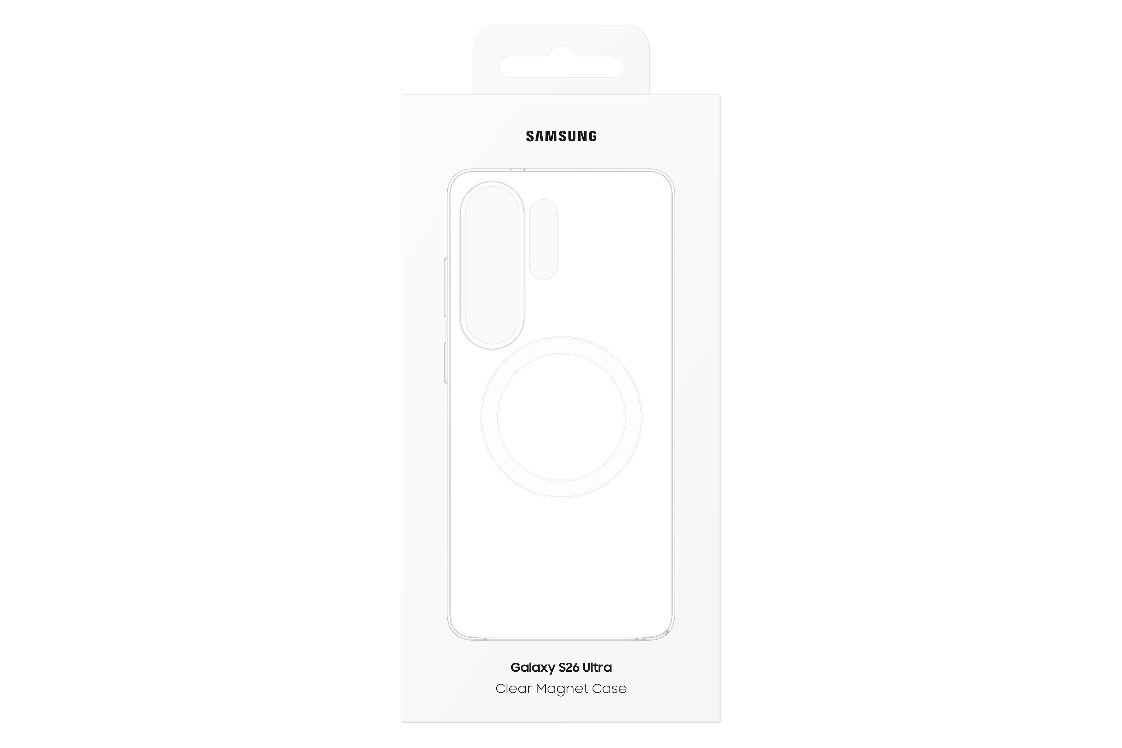 Clear Magnet Case for Galaxy S26 Ultra