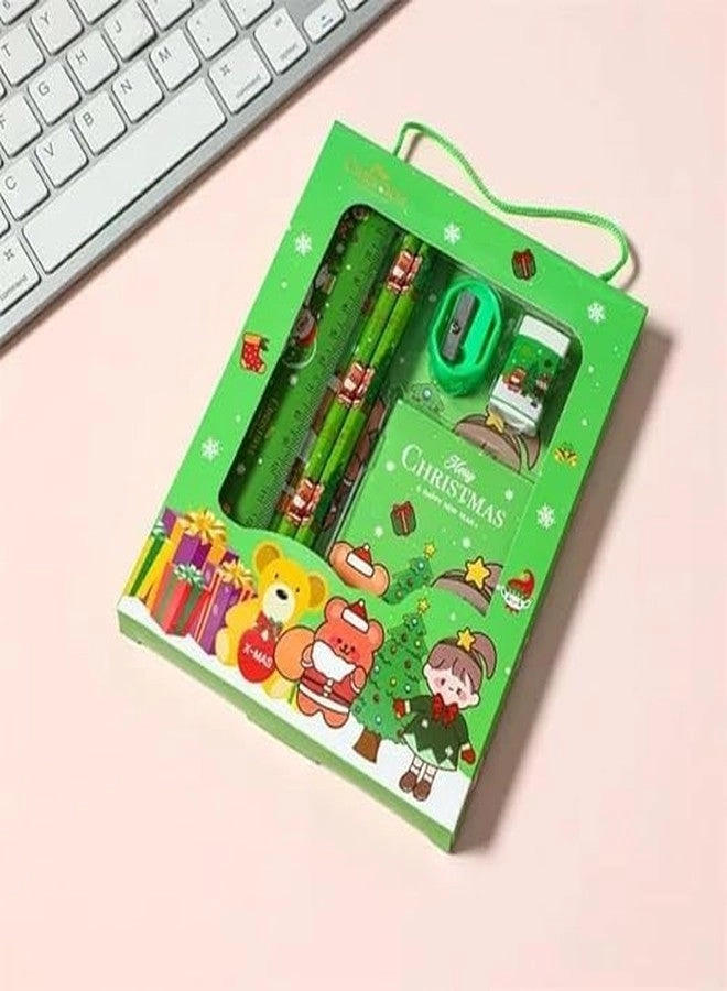 Tera13 Santa Claus Stationery Set - 6 in 1