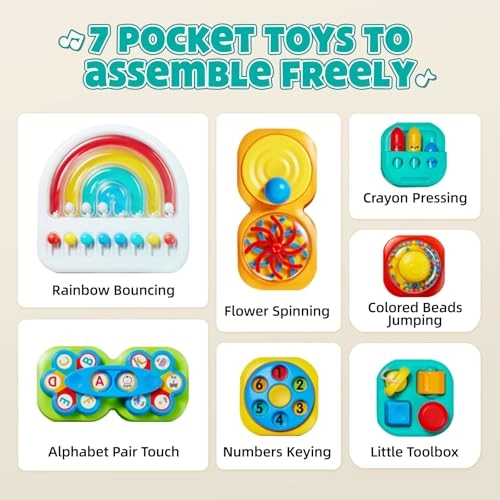 Creative Garden Busy Board - 18 months and up 30+