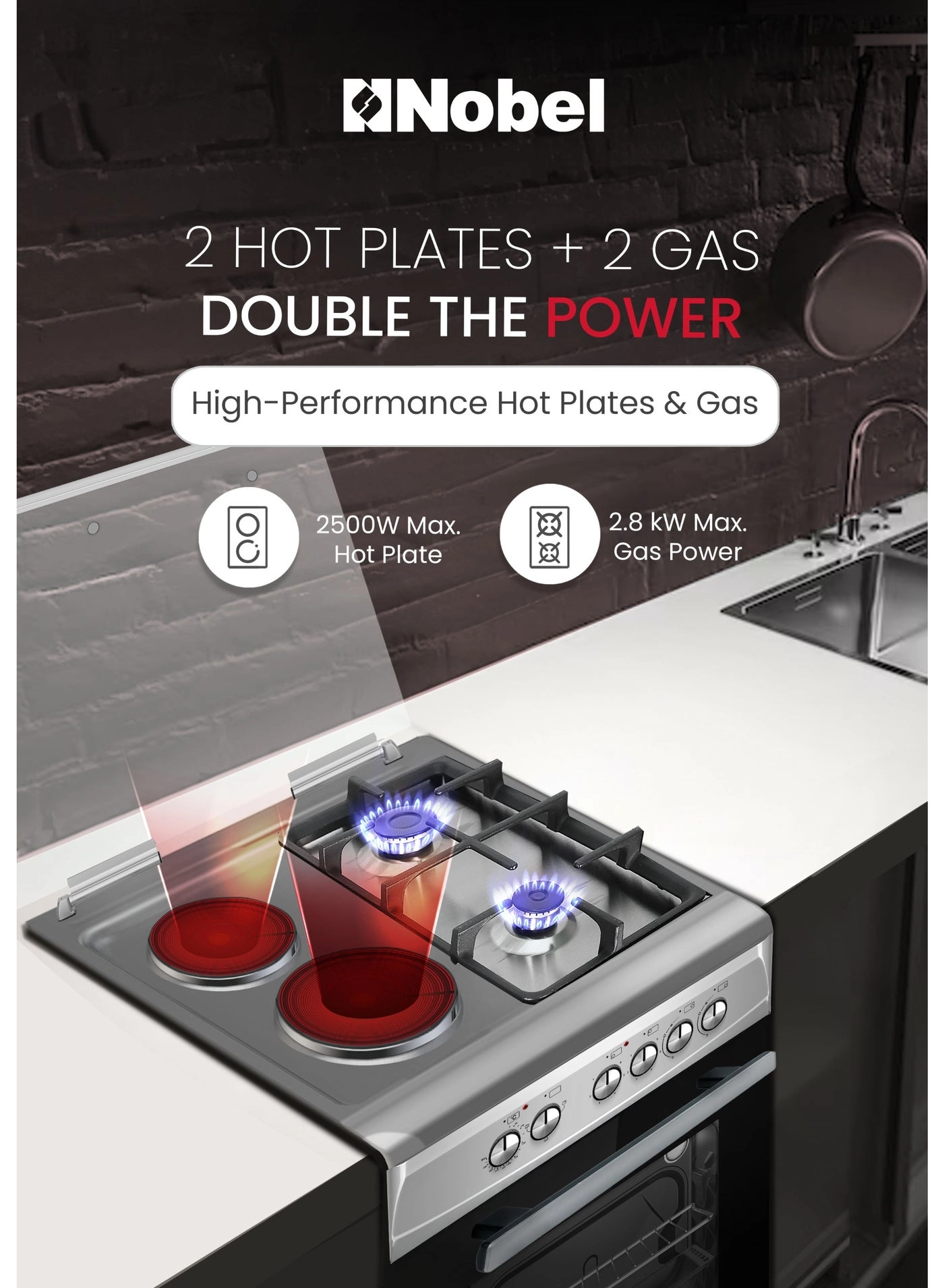 NGC7222I Dualfuel Cooker