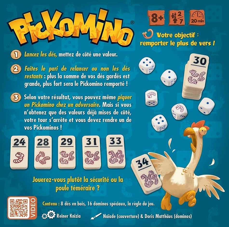 Pickomino + Mille Sabords + Bottle Opener (French)