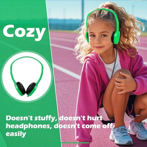 Classroom Kids Headphones Wired Headphone 20 Pack