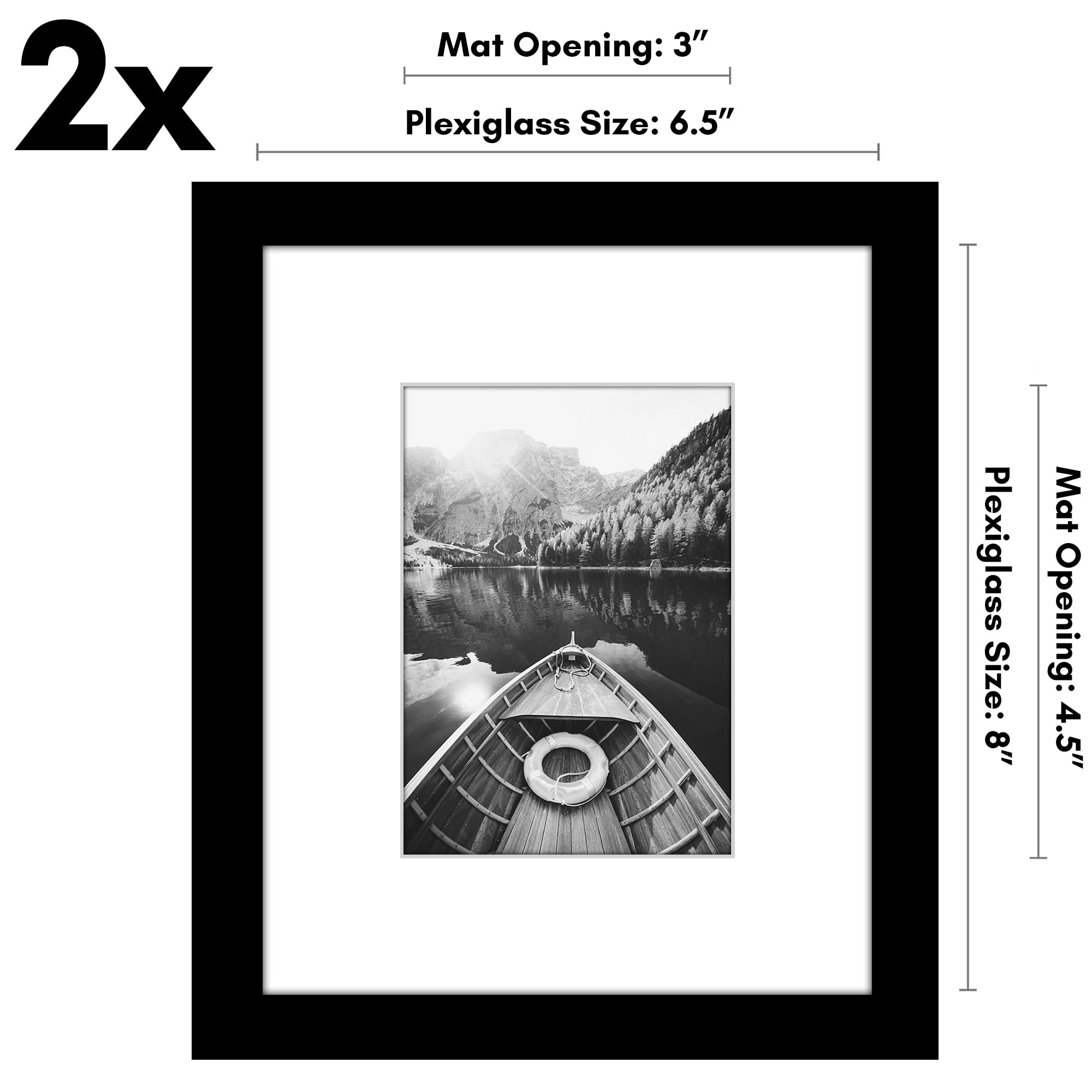 PS6508BLK3552PK - 6.5x8