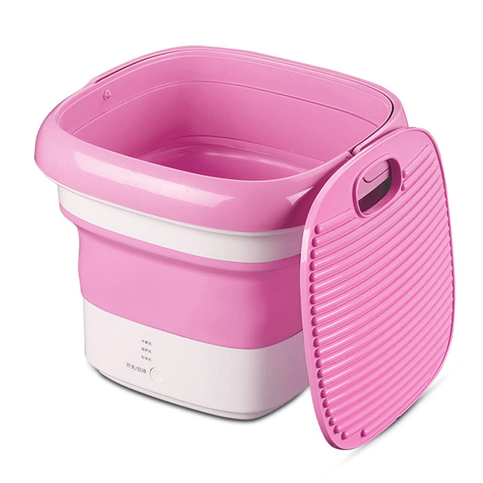 Portable Washing Machine,Turbine Folding Mini Usb Laundry Washer,Perfect For Apartments, Rvs And Small Space Living Shandongmt (Color : B)