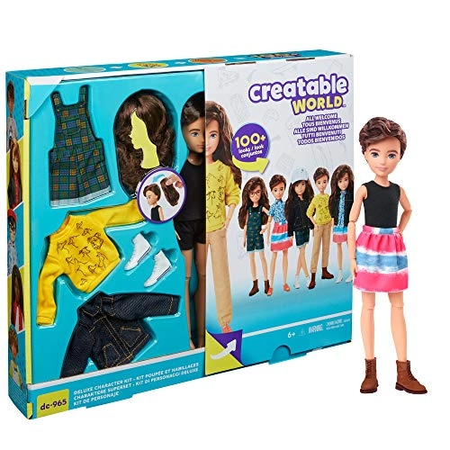 Creatable World Deluxe Character Kit - 6 years and up (29.94 cm) (GKV46)