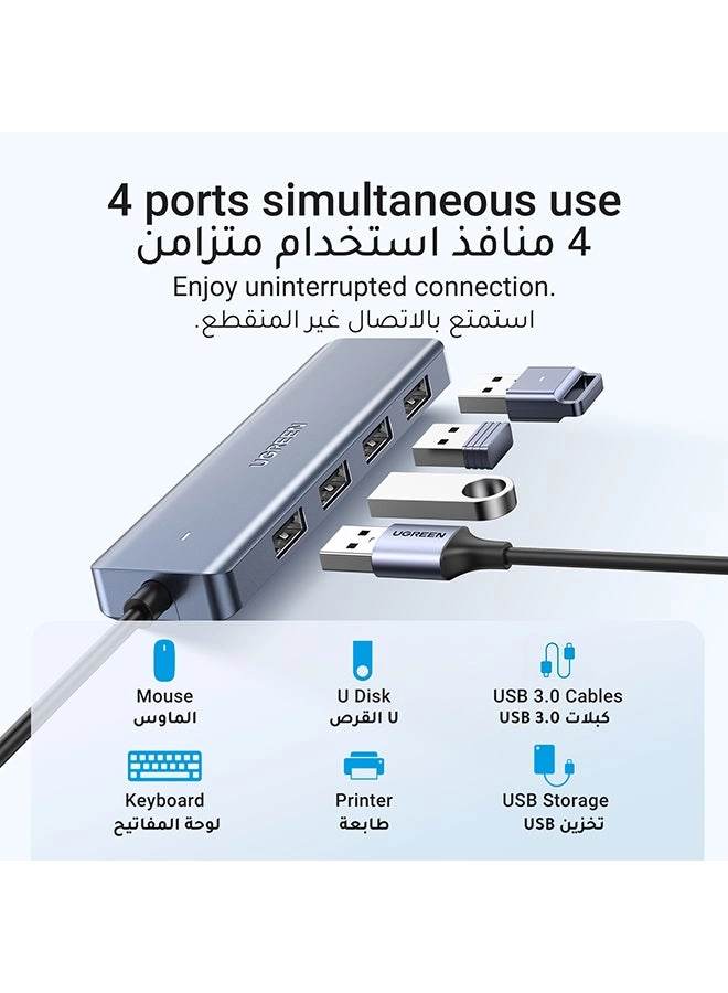 4-in-1 USB Type C Hub