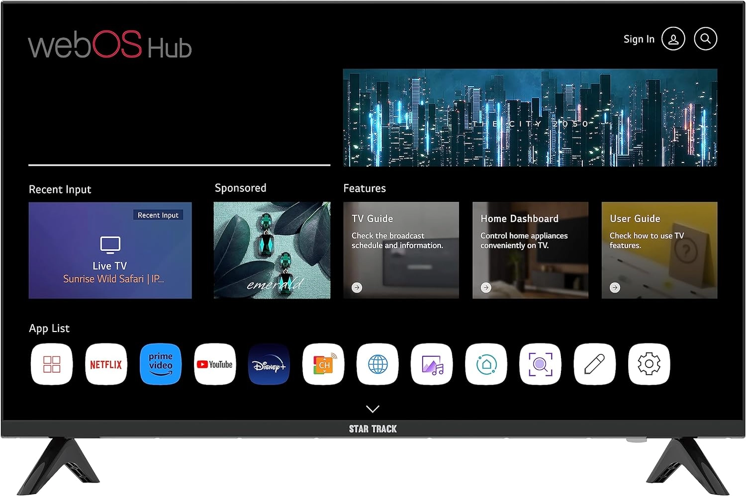 STAR TRACK 9688150084197