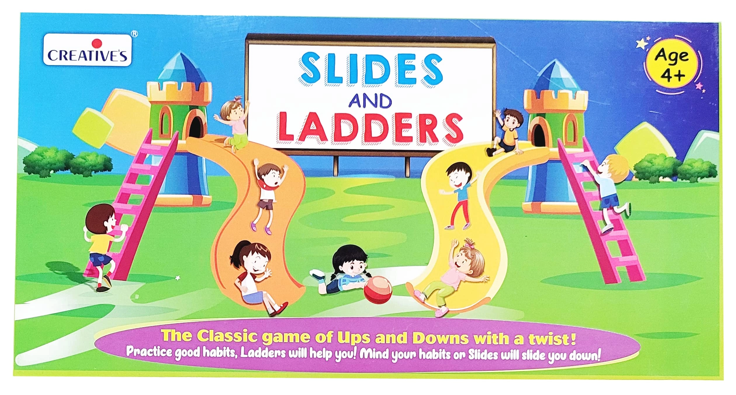 Creative's Slides & Ladders - 4 - 8 years