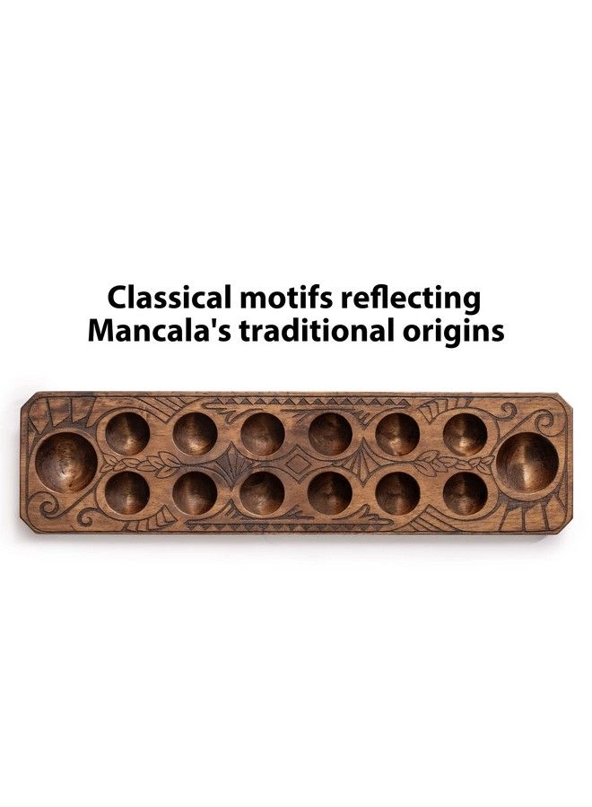 Mancala - Solid Wood Quartz Pebble