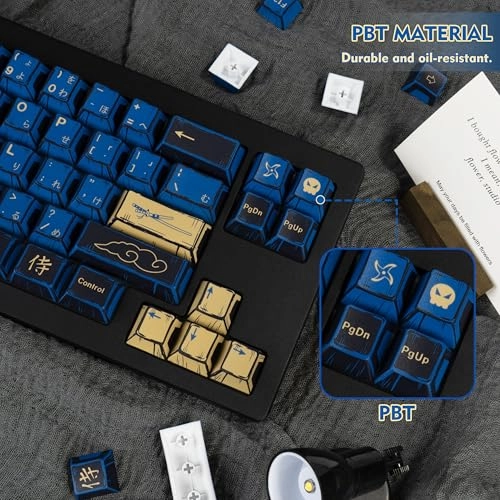 PBT Keycaps - 129 Keys Cherry Profile