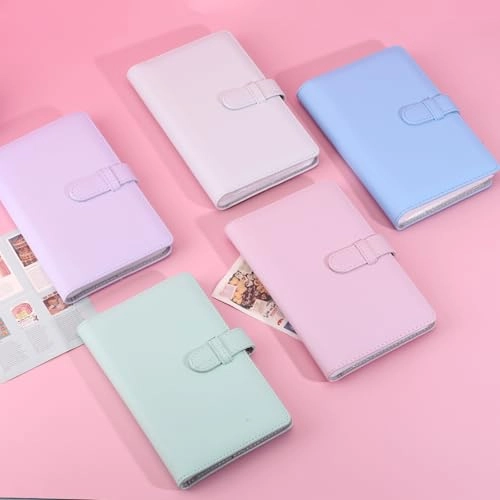 2x3" 96 Pockets Faux Leather Photo Album