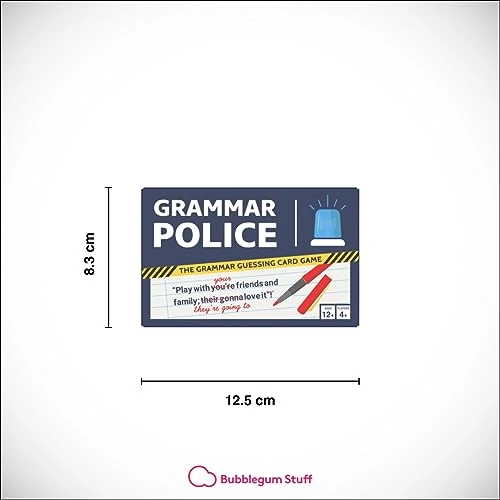 Grammar Police: Correct The Bad Grammar - Card Game