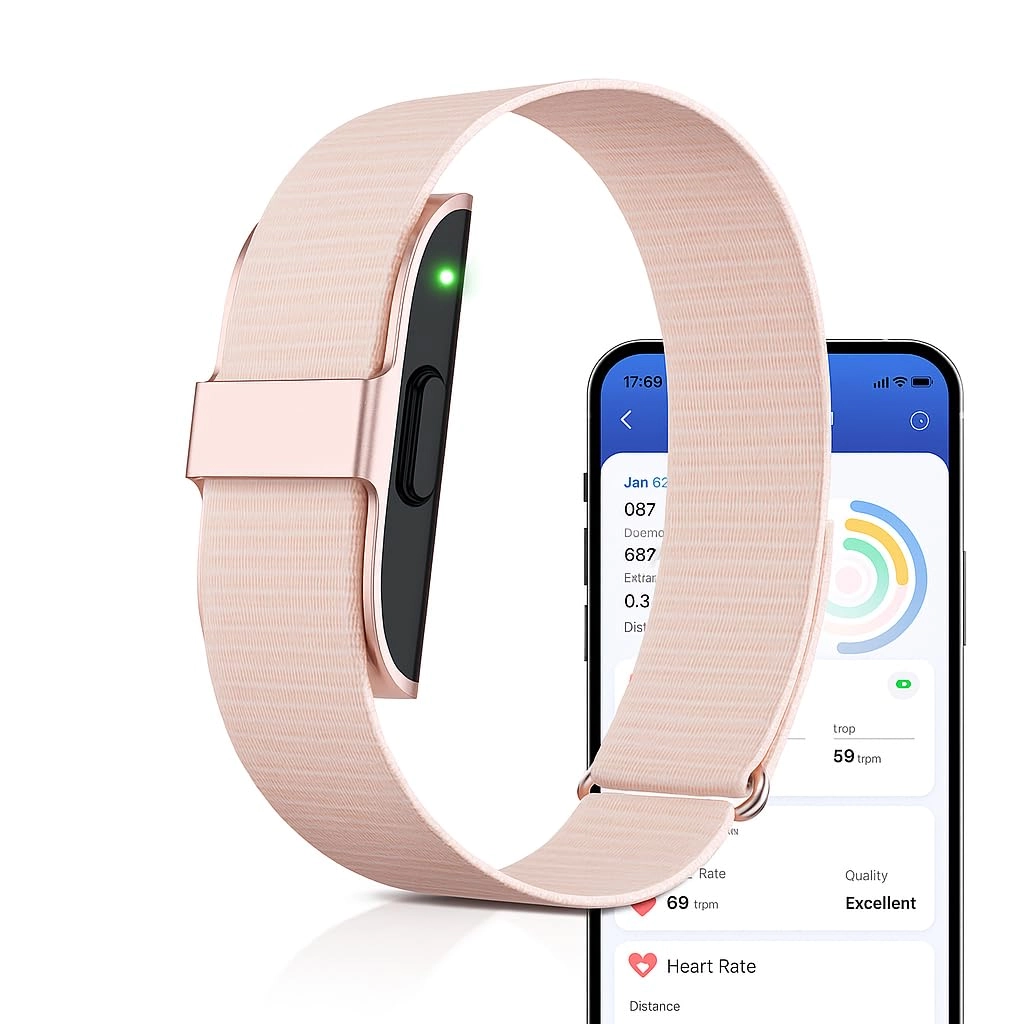 SHENZHEN GREPOW BATTERY CO., LTD Sleep & Fitness Tracker Wristband