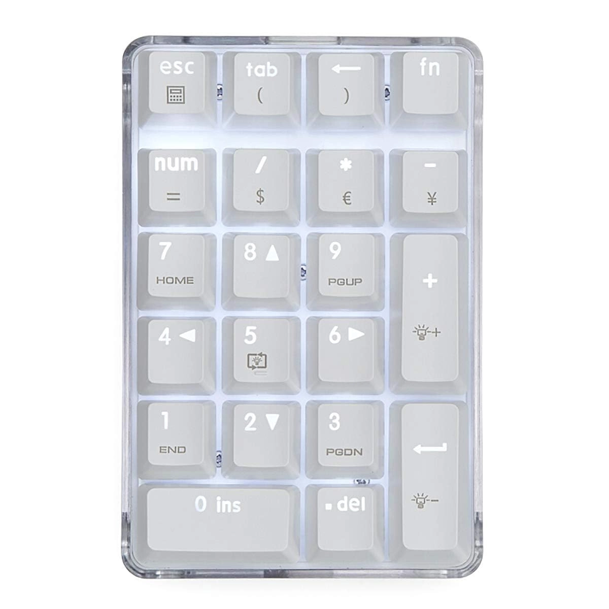 Qisan Mechanical Numeric Keypad - OUTEMU Blue