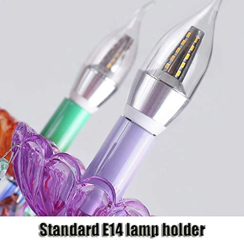 Crystal Chandelier - 6 Lights E14