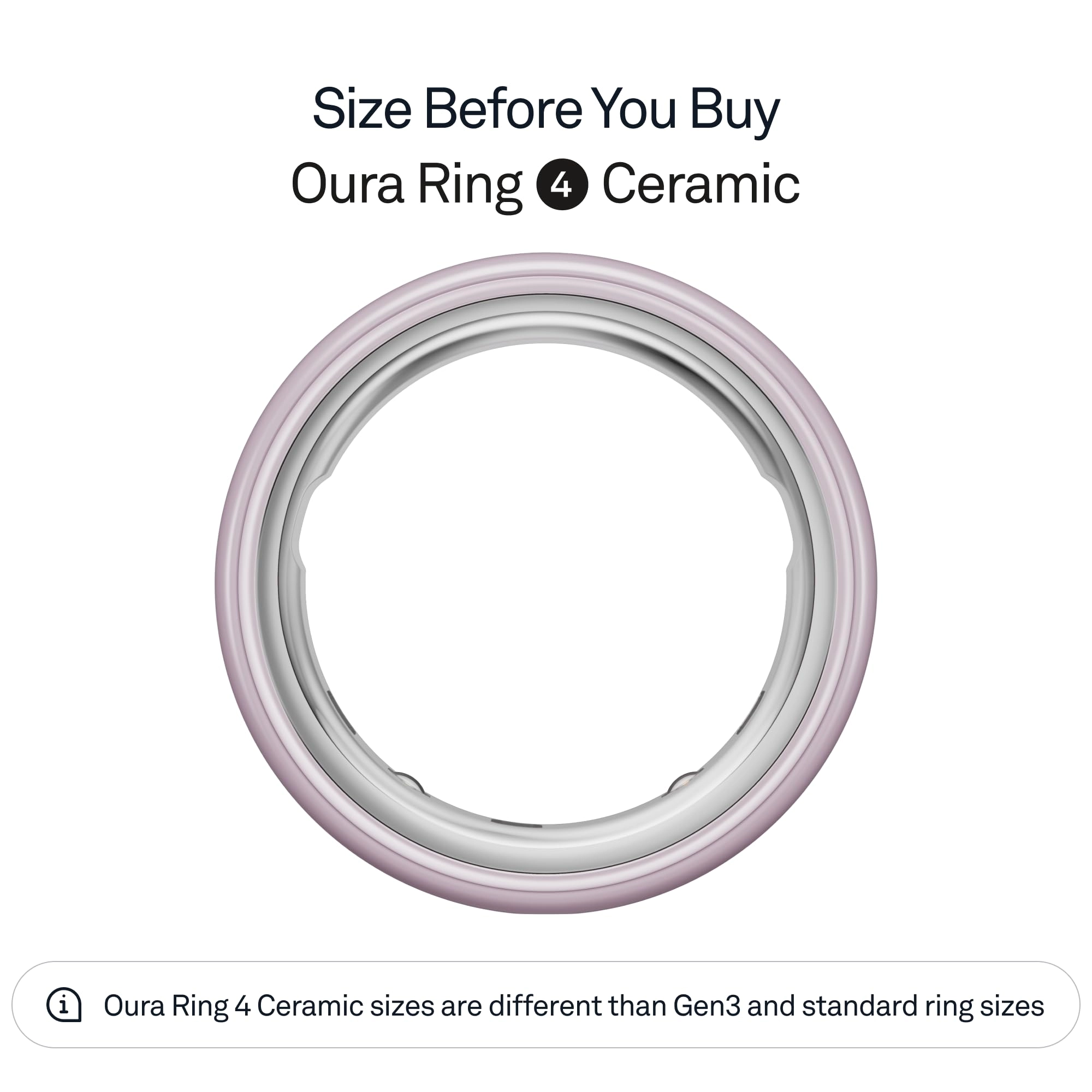 Ring 4 - Ceramic Petal Size 12
