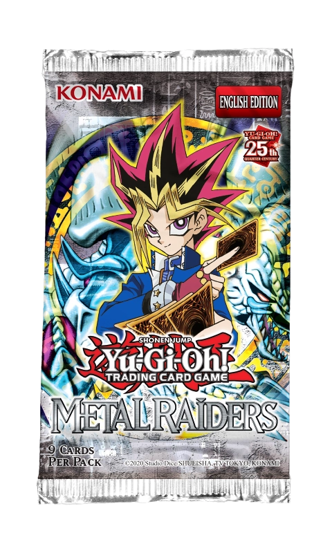 Konami Yu-Gi-Oh! Metal Raiders 25th Anniversary Edition Booster - English
