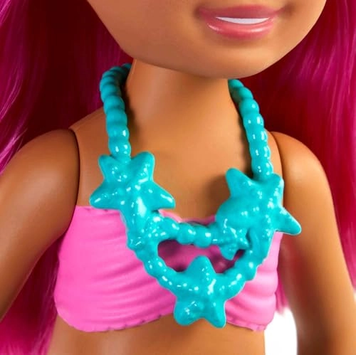 Barbie Dreamtopia Chelsea Mermaid Doll - 6.5-Inch Multicolor Ages 3+