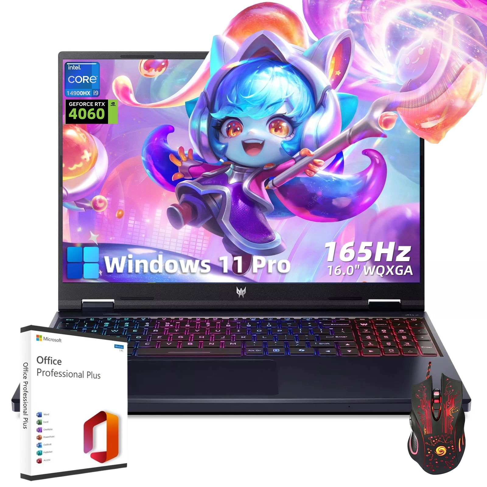 Predator Helios Neo 16 - 16'' i9-14900HX 64GB DDR5 1TB SSD