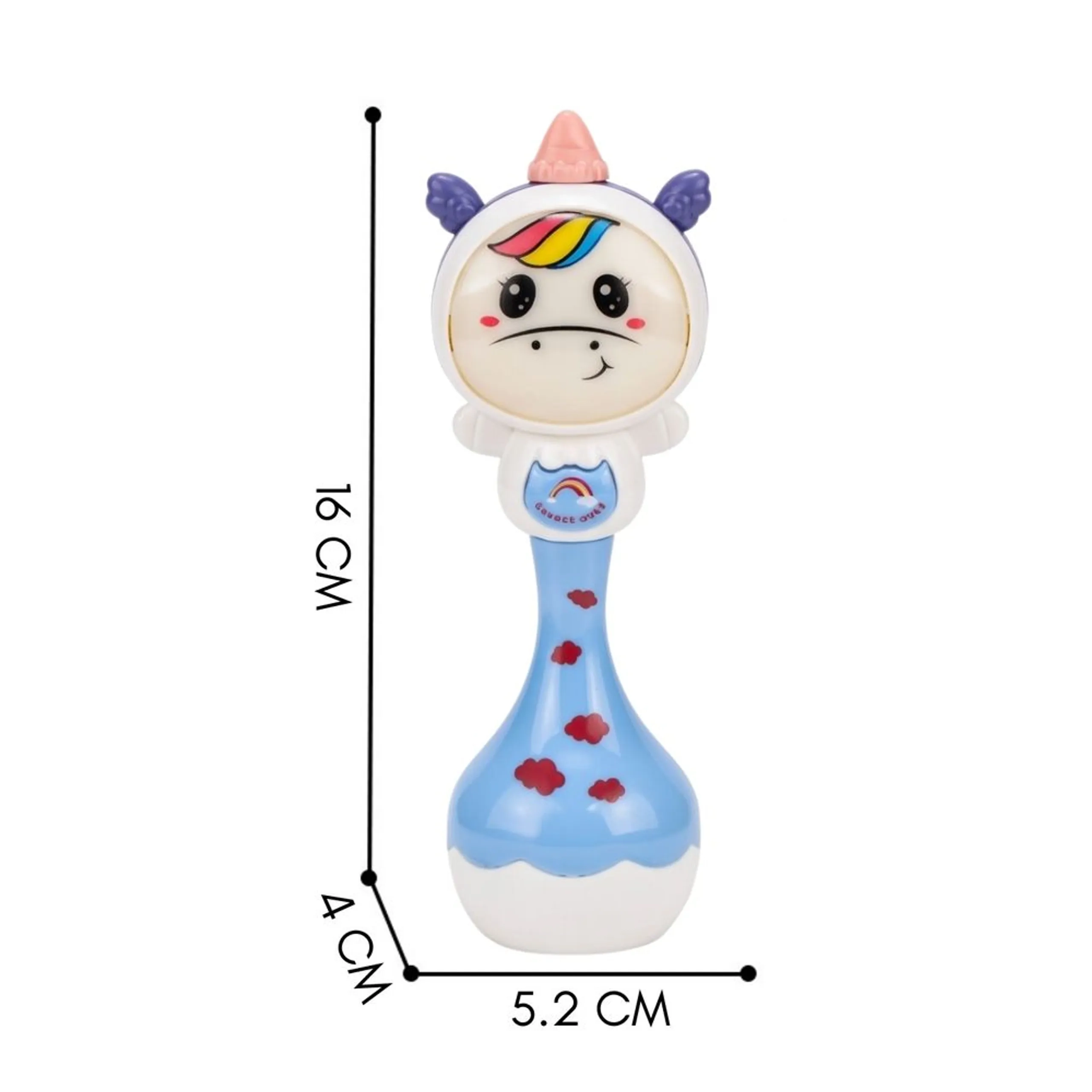 Baby Musical Rattle Toy - Suitable for 12 months and above Cute Cow