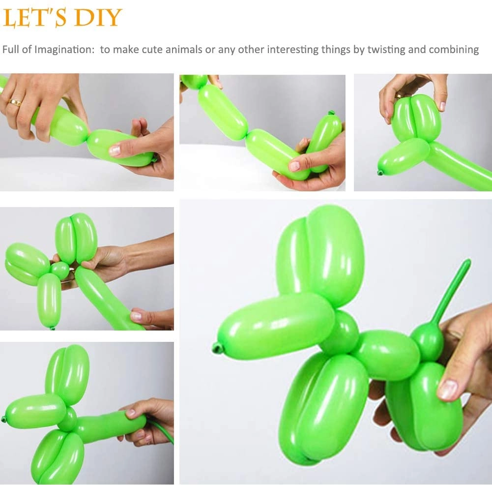 Twisting Magic Balloons - 100pcs Birthday