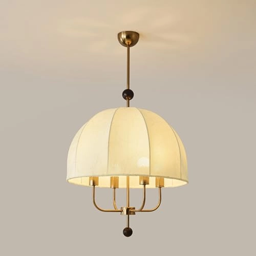 4 Lights Dome Chandelier - Dimmable