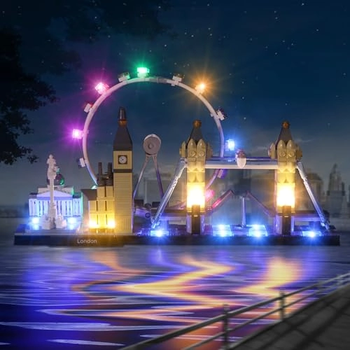 LED Light Kit for LEGO London Skyline 21034 - Acrylonitrile Butadiene Styrene (ABS) 1