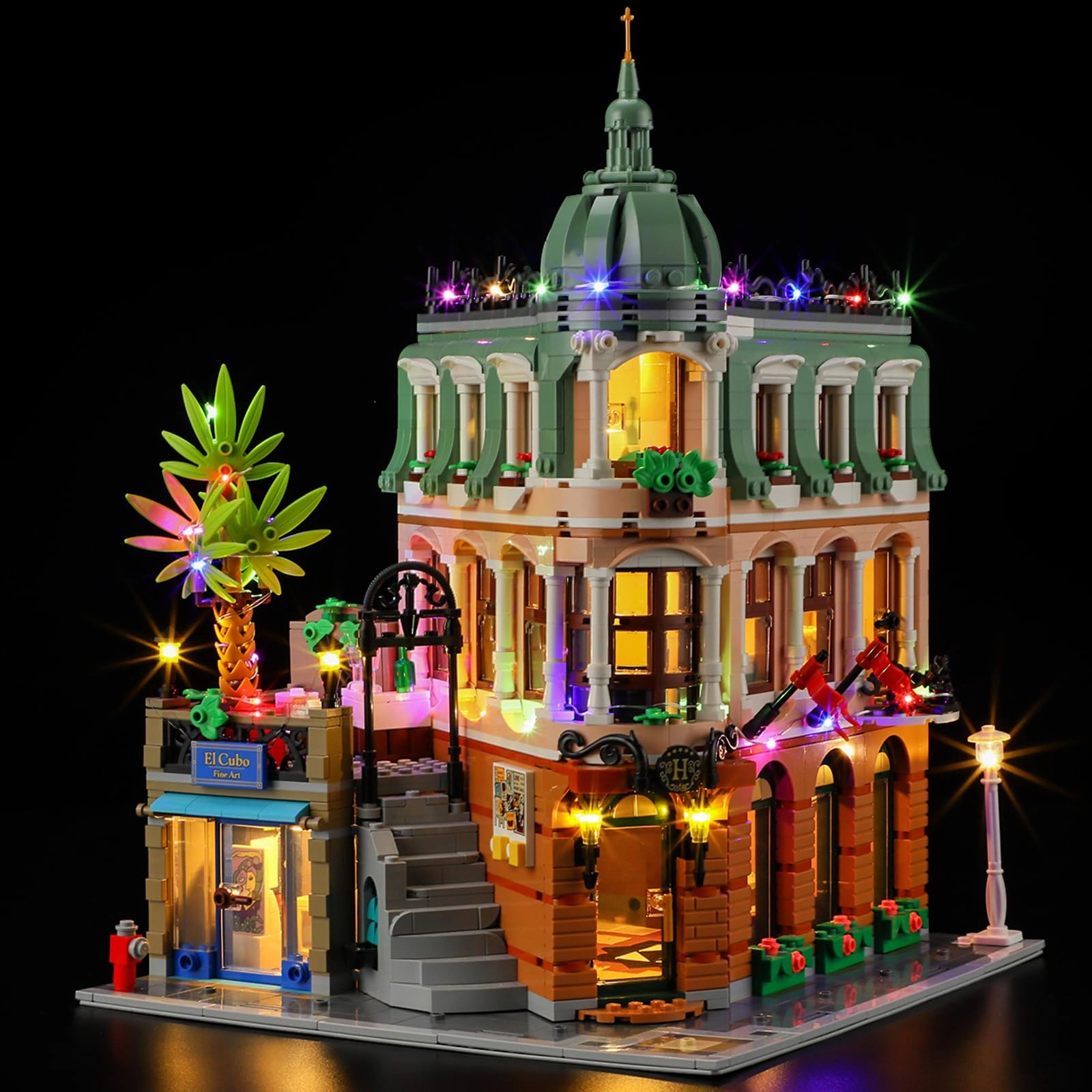 BRIKSMAX Light Kit for LEGO Boutique Hotel 10297